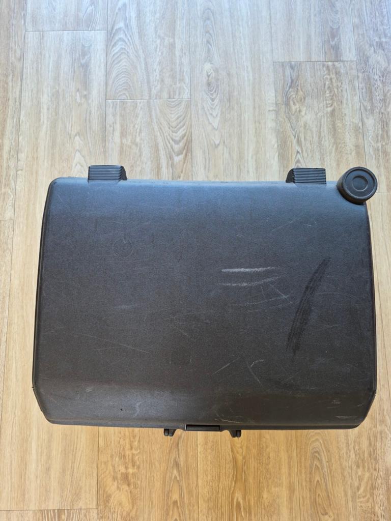 Stevige Samsonite koffer met wieltjes en cijferslot, Gebruikt, Hard kunststof, 45 tot 55 cm, Ophalen