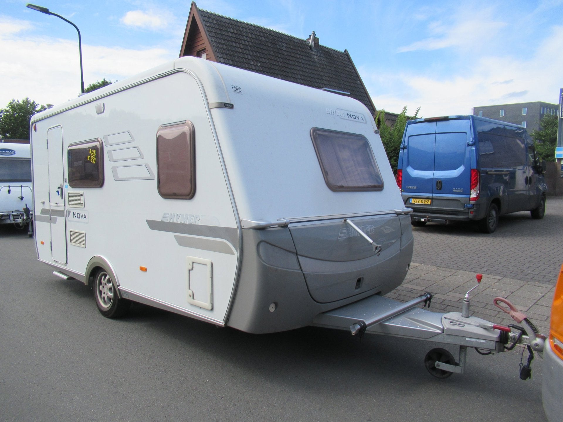 Hymer Eriba 435 2006 met voortent, Caravans en Kamperen, Caravans, Bedrijf, 1000 - 1250 kg, Hymer