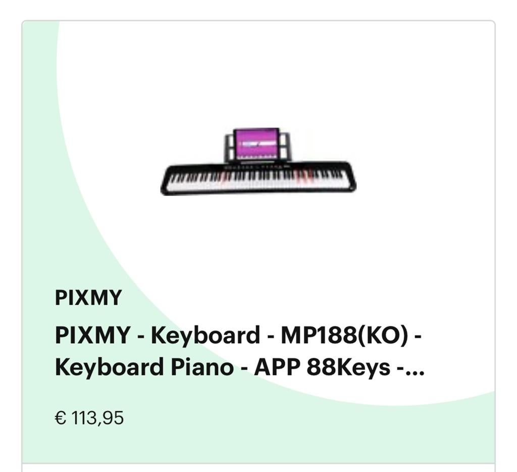 Keyboard - Ideaal voor starter - Zo goed als nieuw, Ophalen, Zo goed als nieuw