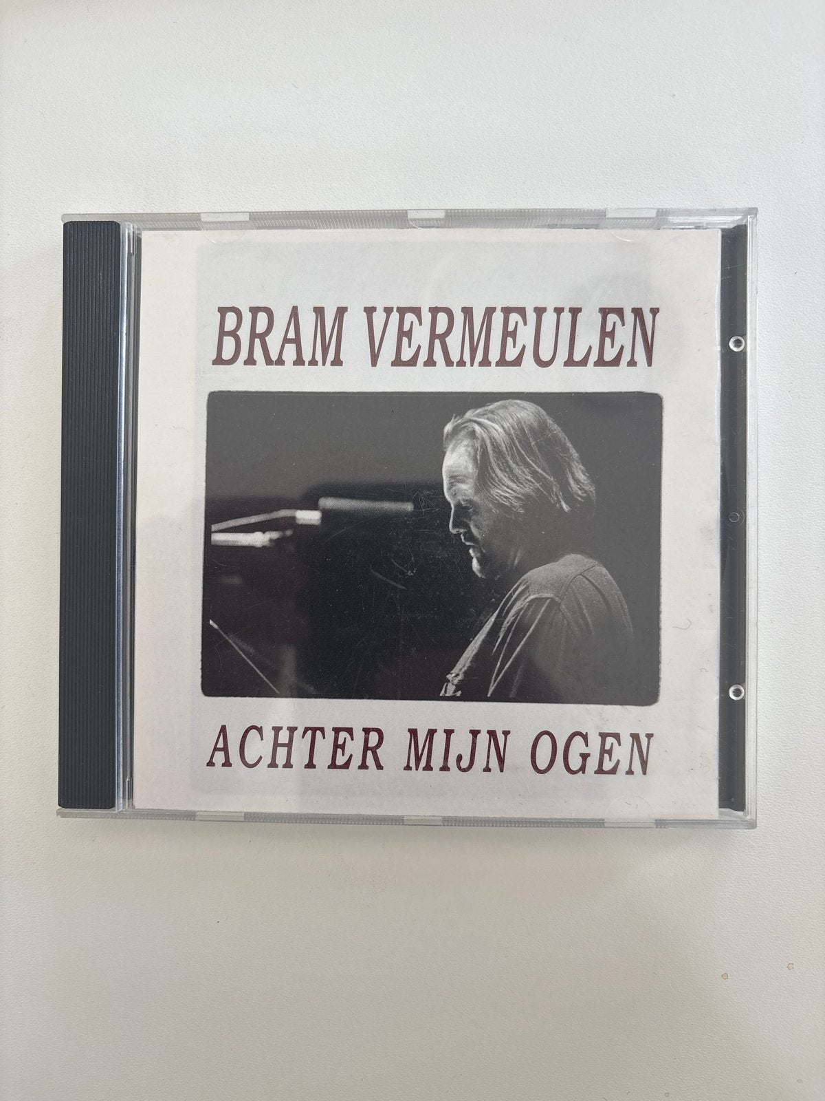 Bram Vermeulen - Achter Mijn Ogen CD, Gebruikt, Cabaret of Kleinkunst, Ophalen of Verzenden, Inclusief doosje