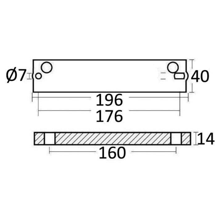 Bracket anodes Suzuki 60-250 pk uit zinc-magnesium-aluminium, Ophalen of Verzenden, Nieuw, Motor en Techniek