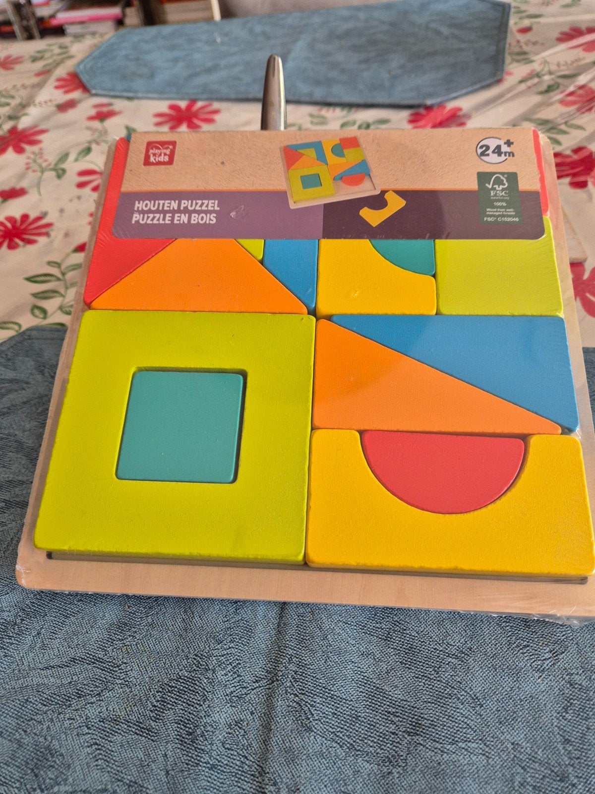 Houten puzzel voor kinderen - Nieuw in verpakking, Kinderen en Baby's, Ophalen of Verzenden
