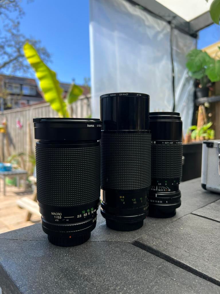 Vintage zoomlenzen / Canon T50, Ophalen of Verzenden, Zo goed als nieuw, Spiegelreflex, Canon