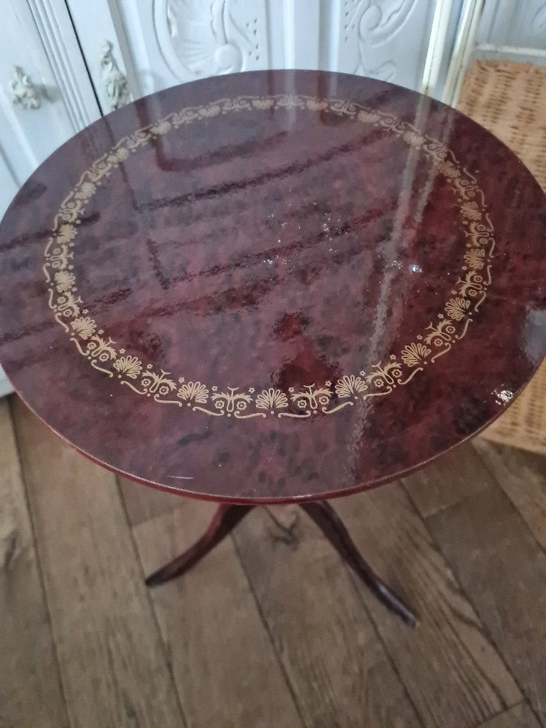 Vintage wijntafeltje, Ophalen of Verzenden