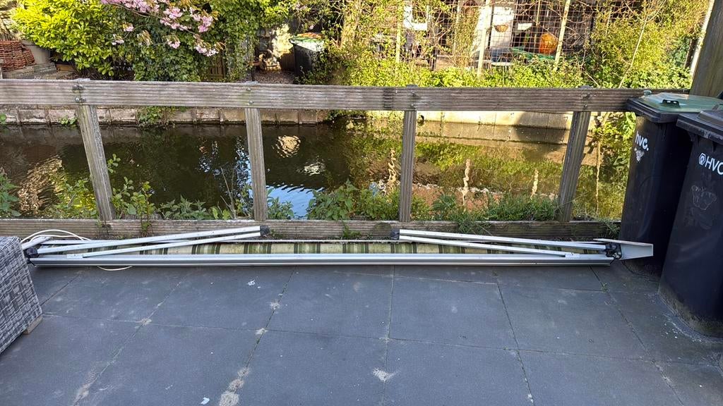 Zonnenscherm 3,50, Gebruikt, Elektrisch, Ophalen of Verzenden, 150 tot 300 cm