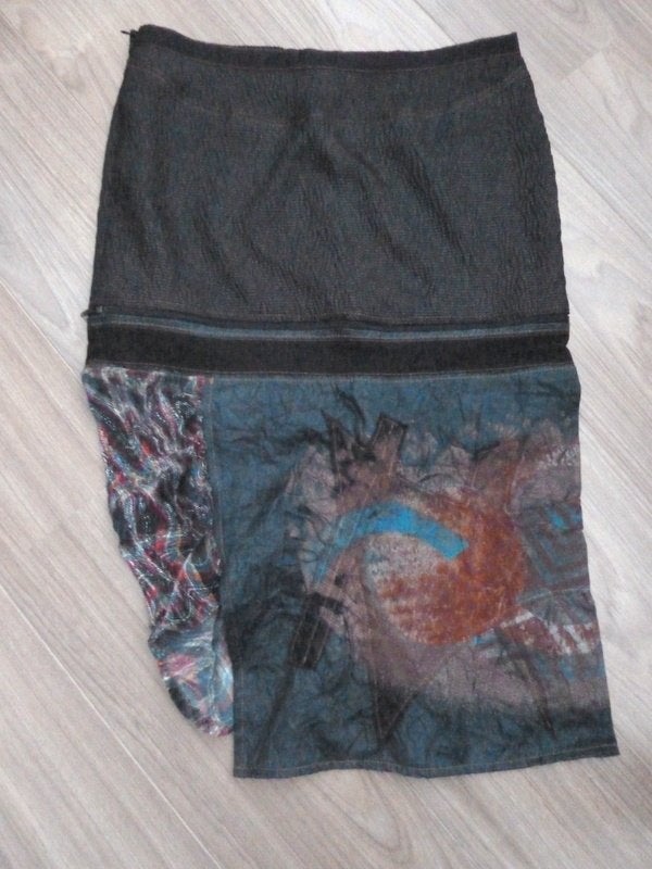 OHHD mooie rok afritsbaar jeans,bruin aardekleuren 42/44 nw, Kleding | Dames, Rokken, Blauw, Maat 42/44 (L), Ophalen of Verzenden
