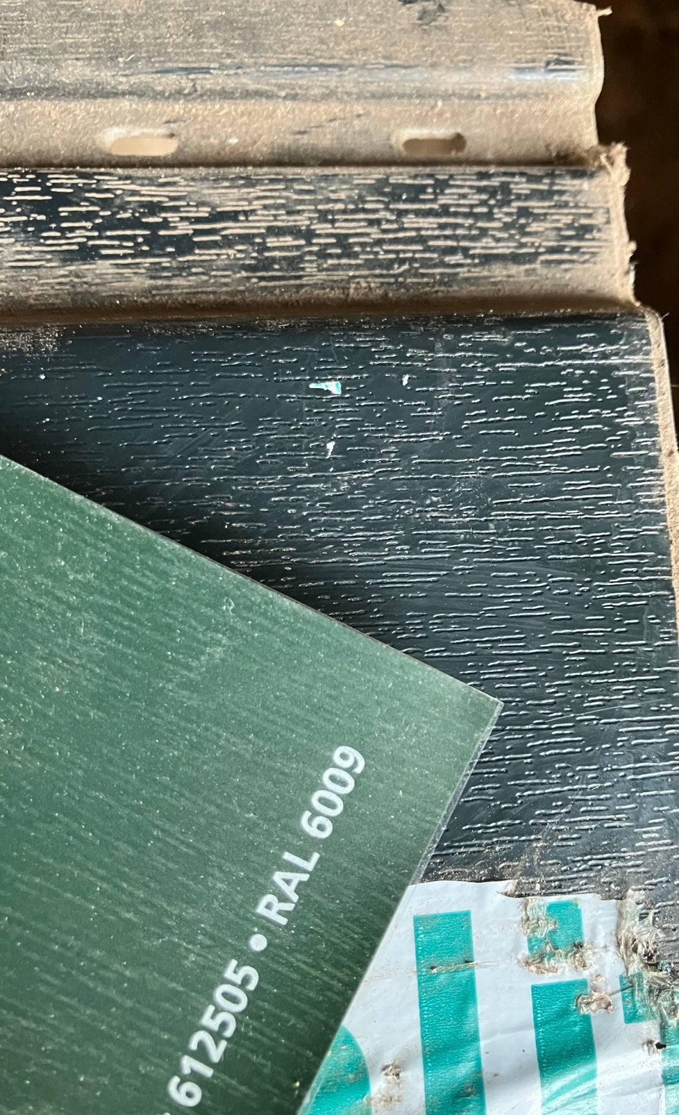 1 keralit paneel donkergroen, Ophalen, Nieuw, Overige materialen, Minder dan 20 mm