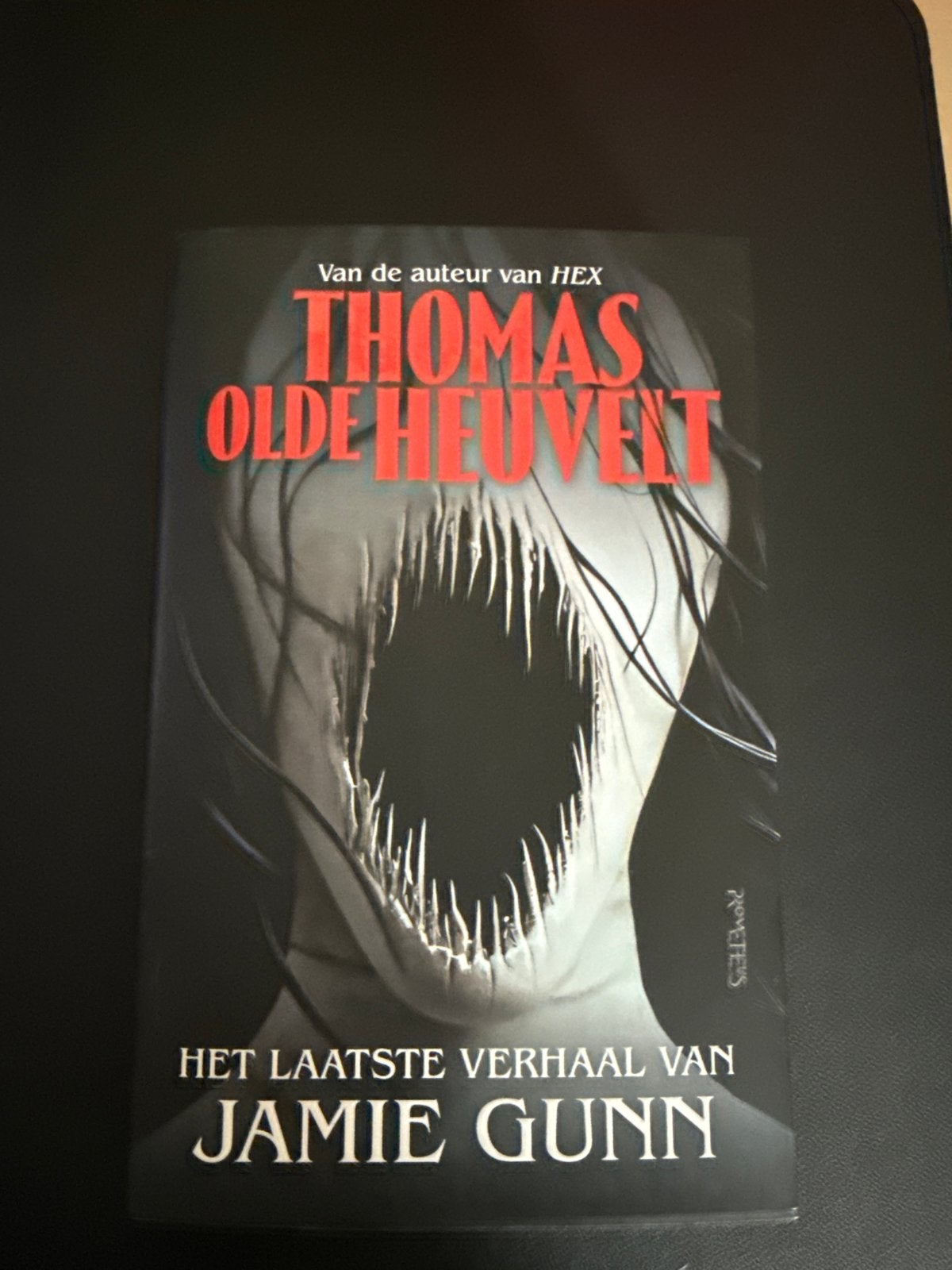 Het laatste verhaal van Jamie Gunn - Thomas Olde Heuvelt, Ophalen of Verzenden, Zo goed als nieuw, Nederland