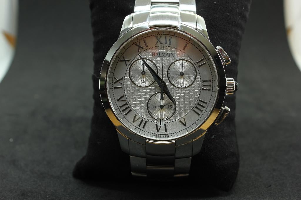 Balmain Iconic Chrono Gent, Overige merken, Staal, Staal, Polshorloge