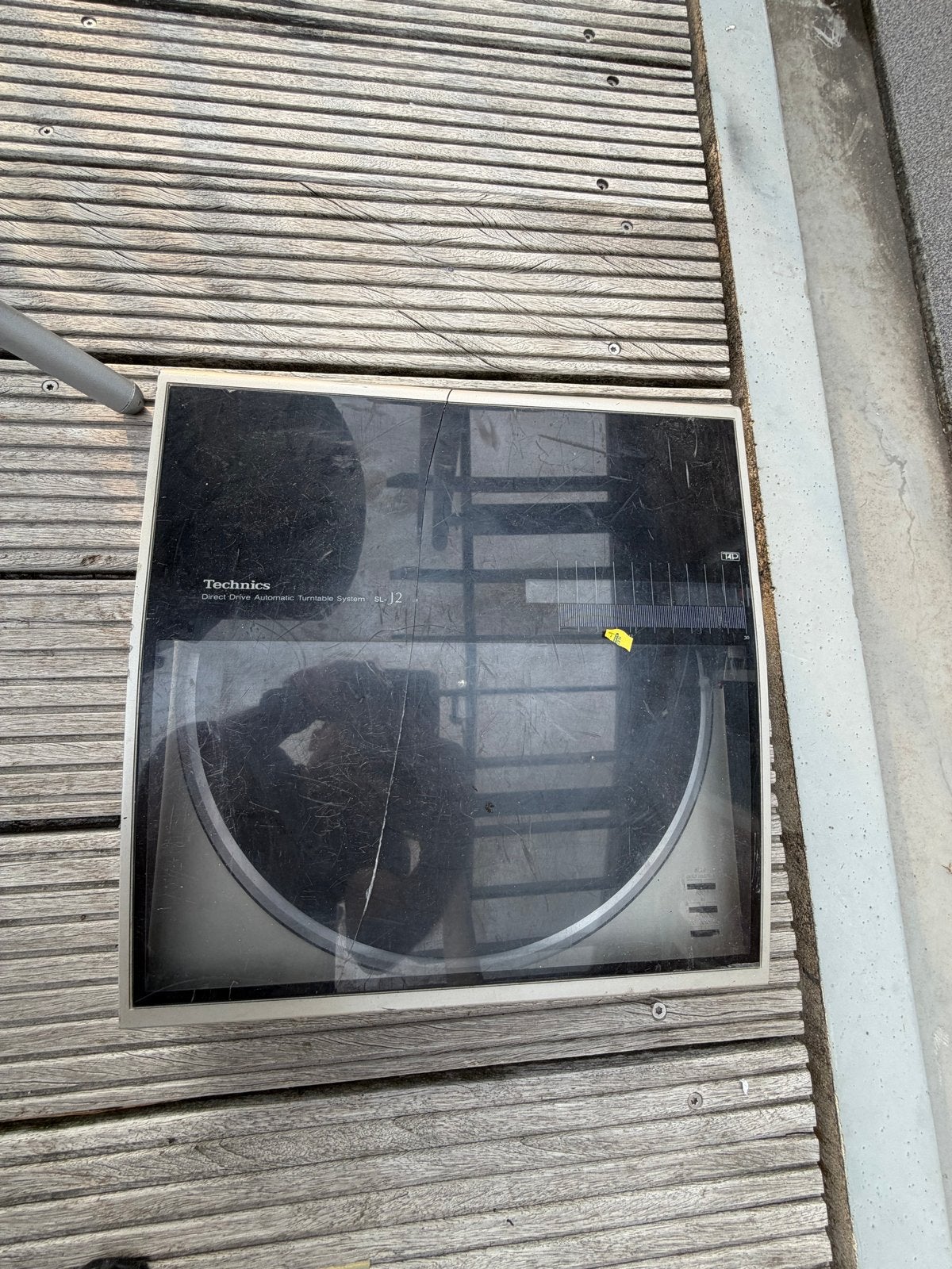 Technics SL-J2 Quartz draaitafel - Project/Onderdelen, Audio, Tv en Foto, Platenspelers, Automatisch, Ophalen of Verzenden, Platenspeler