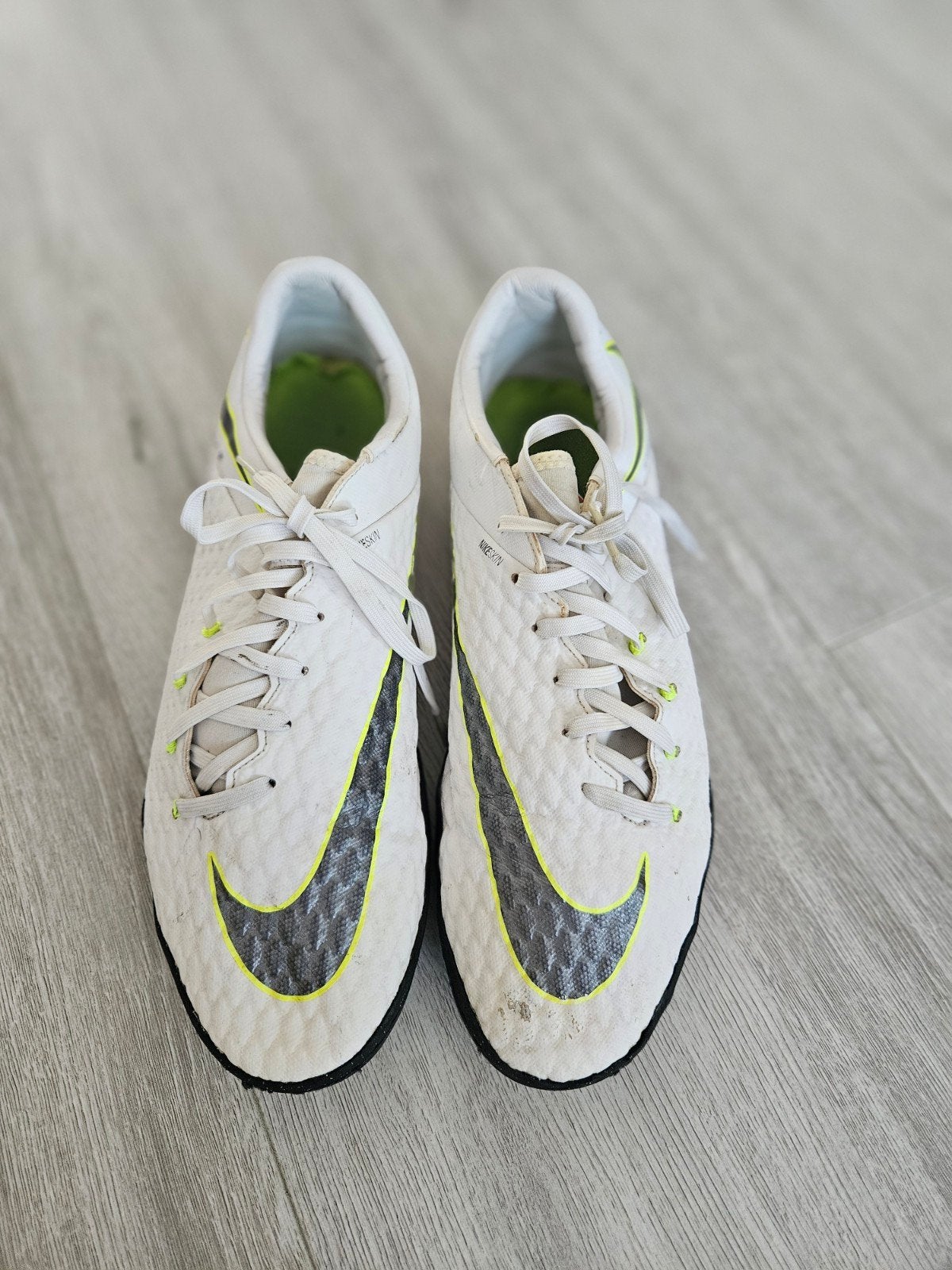 Nike voetbalschoen mt 46 wit zgan, Ophalen of Verzenden, Gebruikt, Overige typen