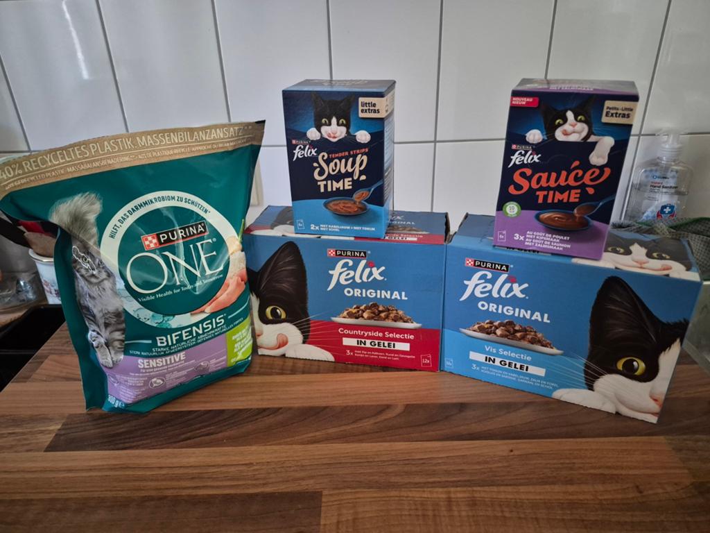 Gratis op te halen, Dieren en Toebehoren, Dierenvoeding, Ophalen, Kat