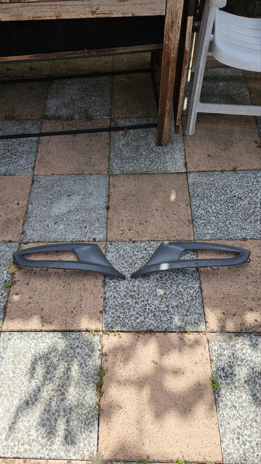 Volkswagen polo 6r mistlampkap tankklep embleem, Ophalen, Gebruikt, Volkswagen