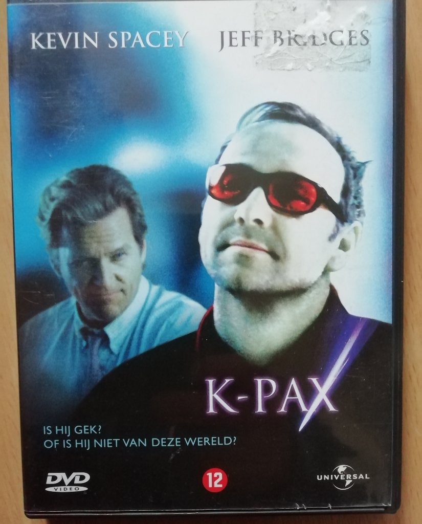 k-pax ( kevin spacey & jeff bridges ), Alle leeftijden, Ophalen of Verzenden, Zo goed als nieuw