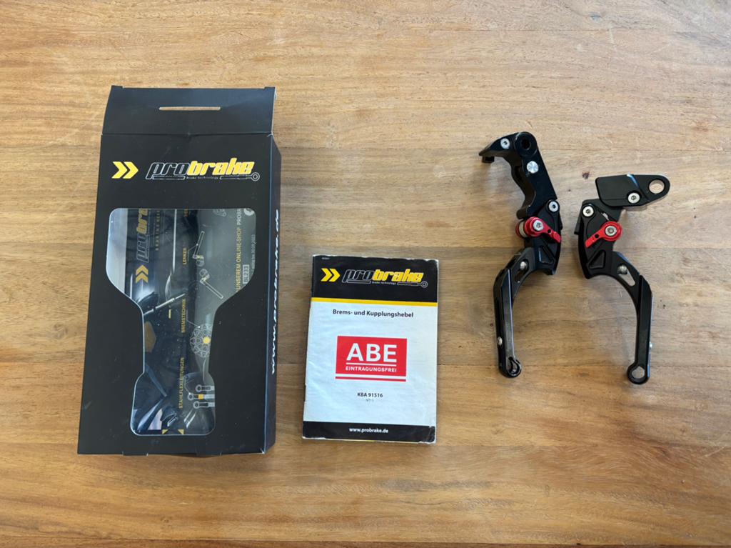 Probrake instelbare hendels Ninja 1000SX 1100SX, Motoren, Onderdelen | Kawasaki, Gebruikt, NVT, Ophalen of Verzenden, Probrake