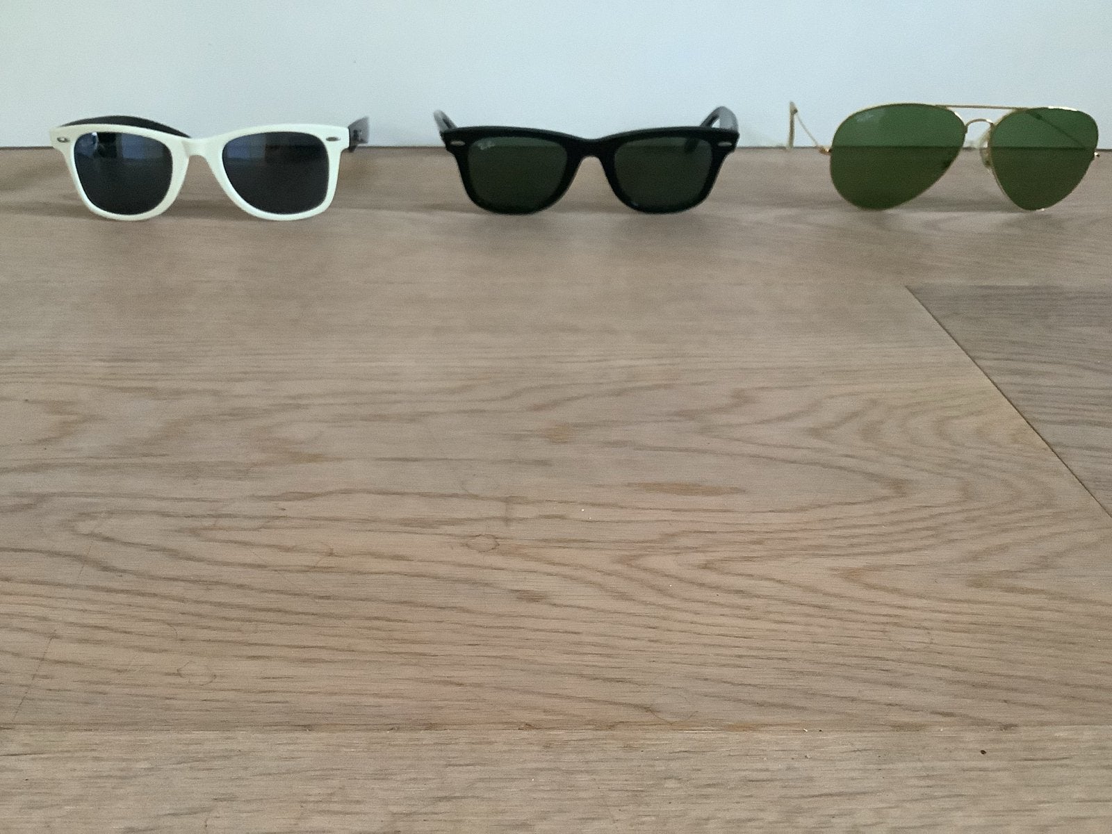 Ray-Ban Zonnebrillen Set: Wayfarer en Aviator Modellen, Gebruikt, Zonnebril, Overige kleuren, Ophalen of Verzenden