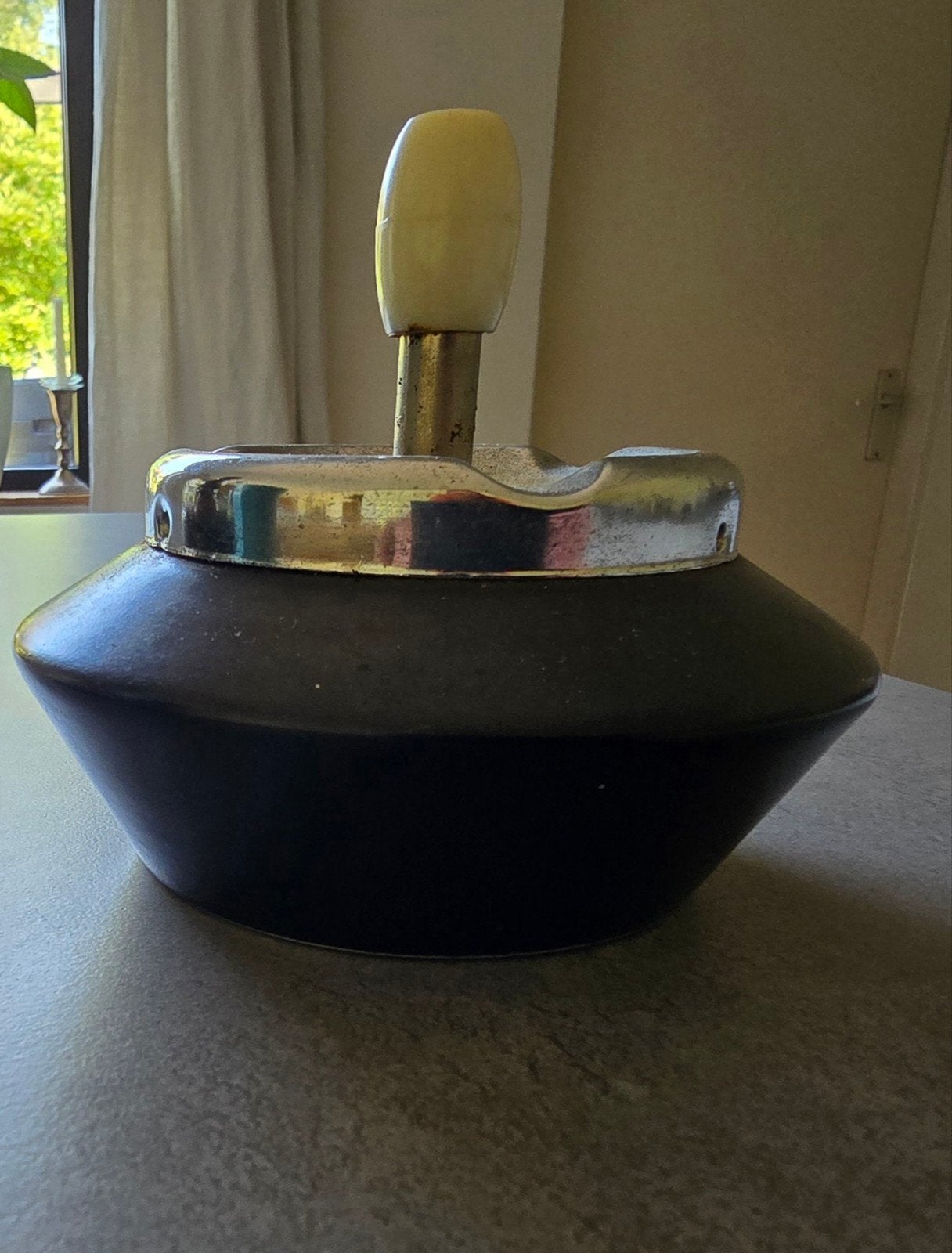 30s - 50s design , roulette asbak, Ophalen of Verzenden