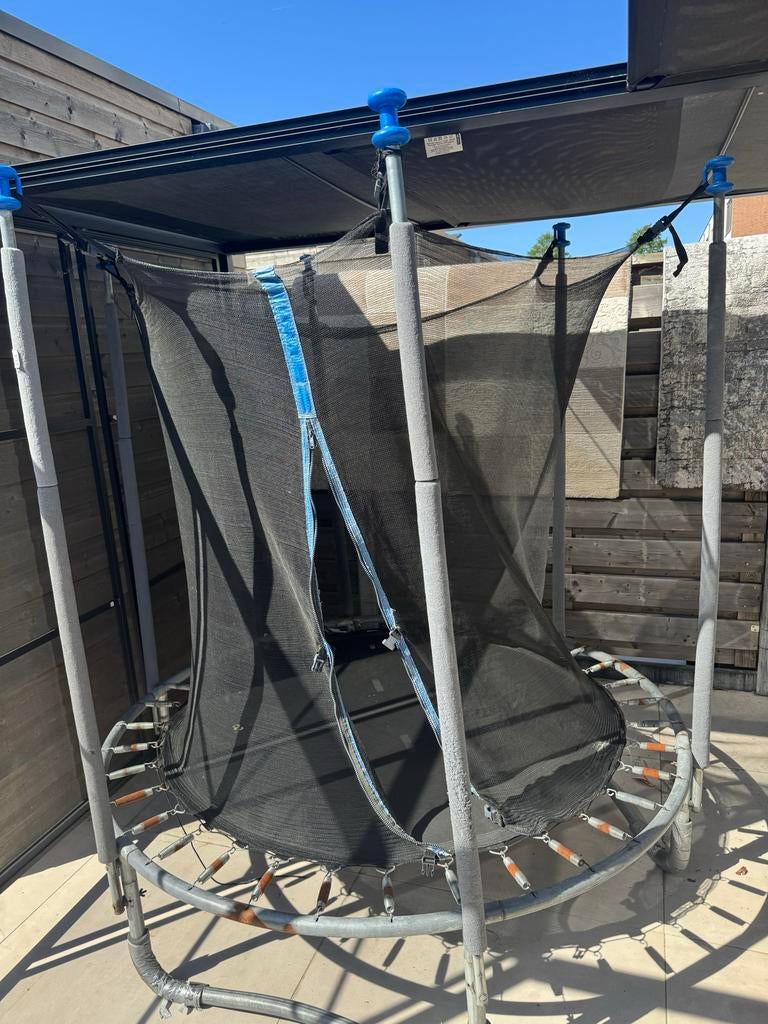 Gebruikte trampoline met veiligheidsnet, Ophalen of Verzenden, Gebruikt
