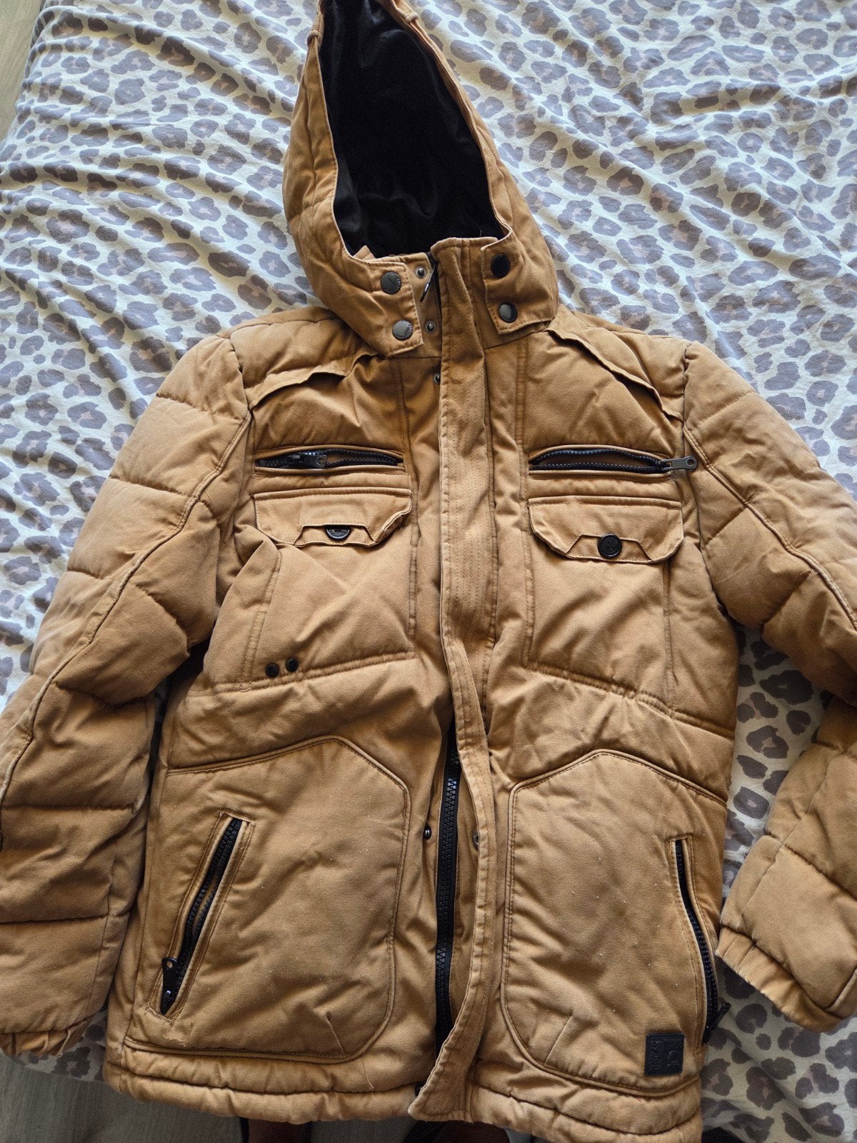 Coolcat winterjas maat M, Bruin, Maat 48/50 (M), Ophalen of Verzenden, Coolcat