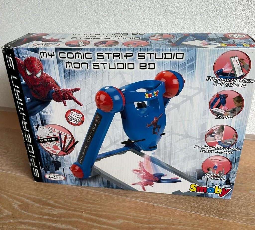 Smoby Tekenstudio Spiderman, Ophalen of Verzenden, Zo goed als nieuw