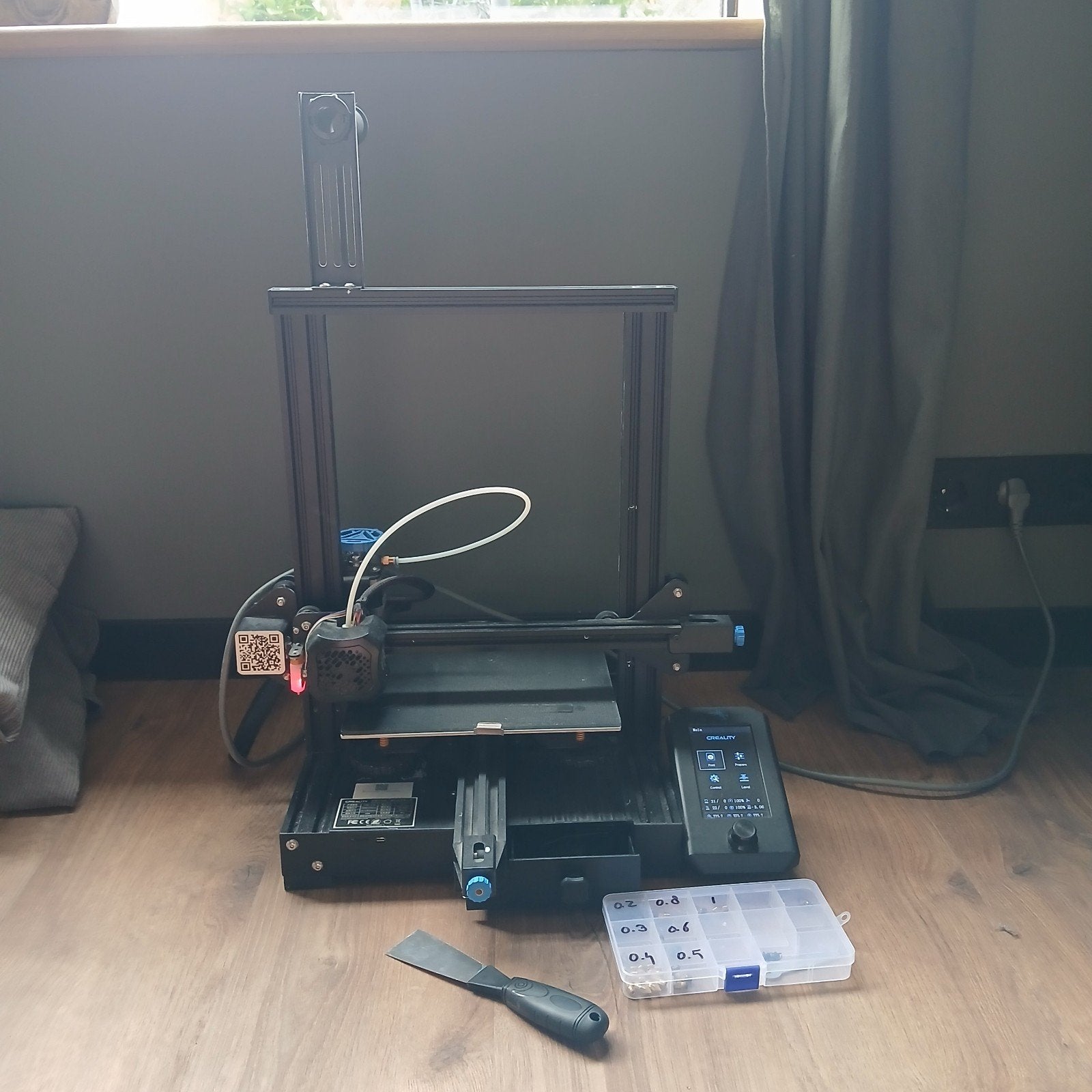 3d printer Creality Ender 3V2, Computers en Software, Ophalen, Gebruikt, Creality Ender 3 V2, Filament