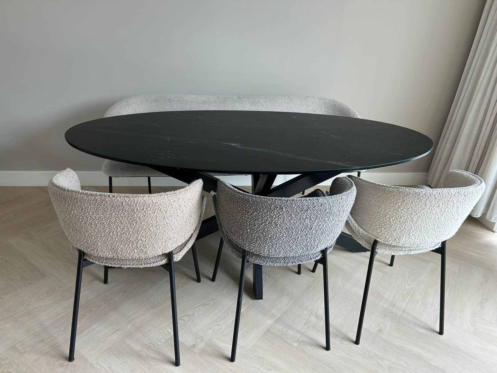 Eettafelset keramiek, Overige materialen, Gebruikt, 50 tot 100 cm, Vijf personen of meer