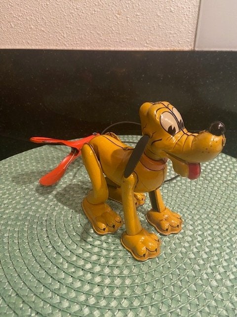 Pluto tin toy Linemar toy's Japan mechanisch jaren '50, Ophalen of Verzenden