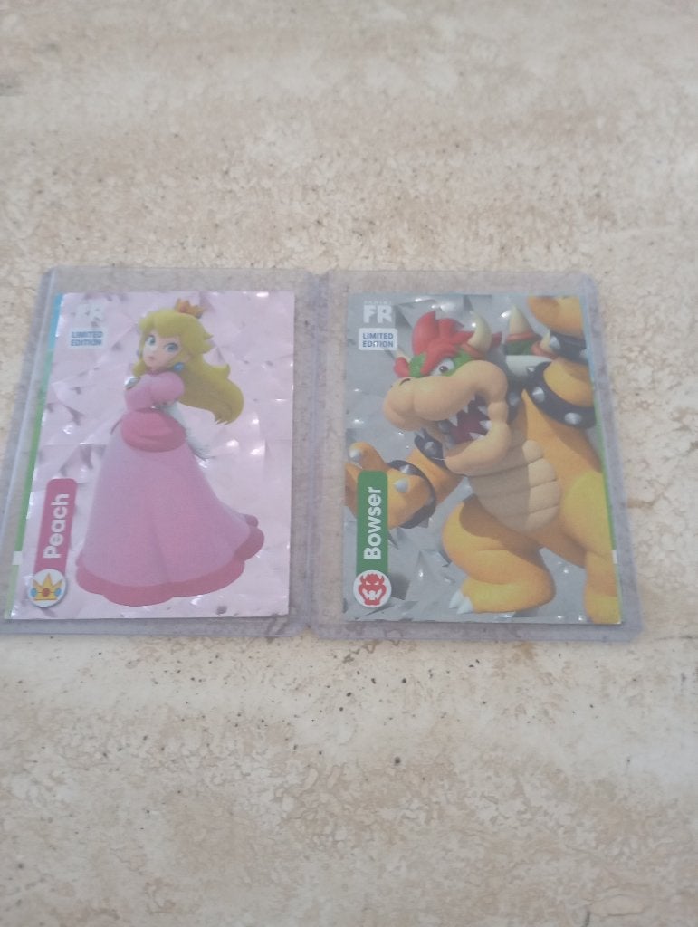 Panini Mario kaarten limited editions, Ophalen, Zo goed als nieuw, Meerdere plaatjes