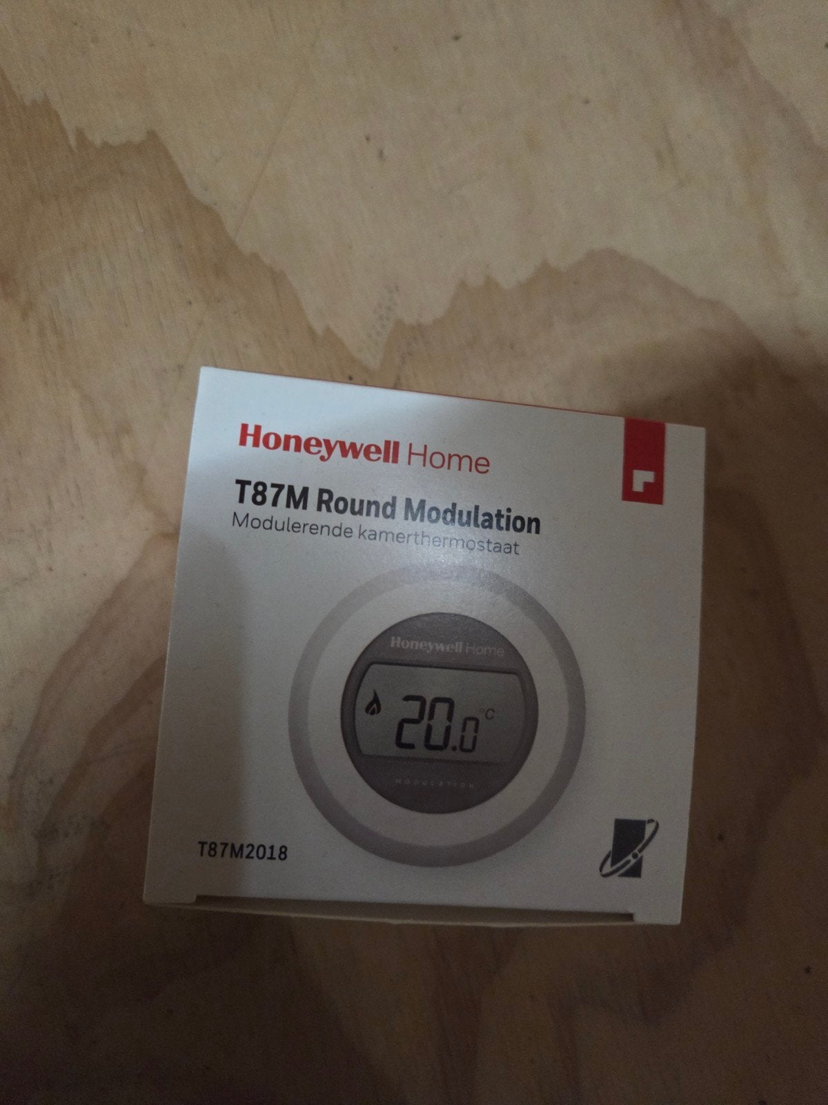Honeywell Home T87M Round Modulerende Kamerthermostaat, Doe-het-zelf en Verbouw, Ophalen of Verzenden, Slimme thermostaat, Nieuw
