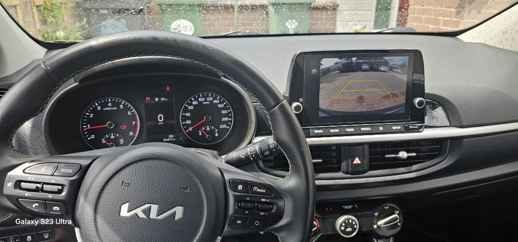 Kia Picanto 1.0 DPi AMT 67pk 4-zits 2023 Grijs, Voorwielaandrijving, 4 cilinders, 4 stoelen, Leder en Stof
