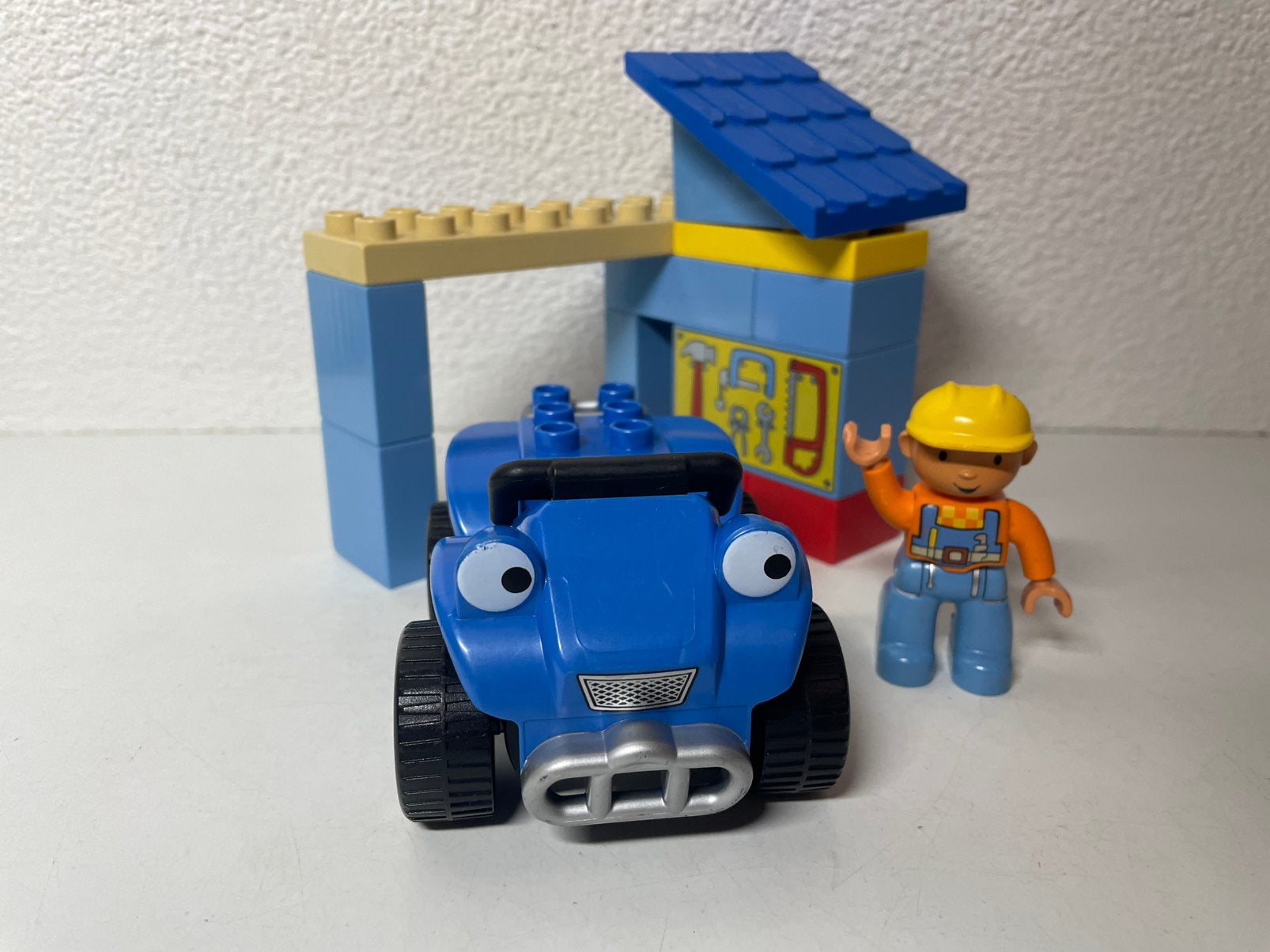 Duplo 3594 Bob de Bouwer Werkplaats, Kinderen en Baby's, Ophalen of Verzenden, Zo goed als nieuw, Duplo