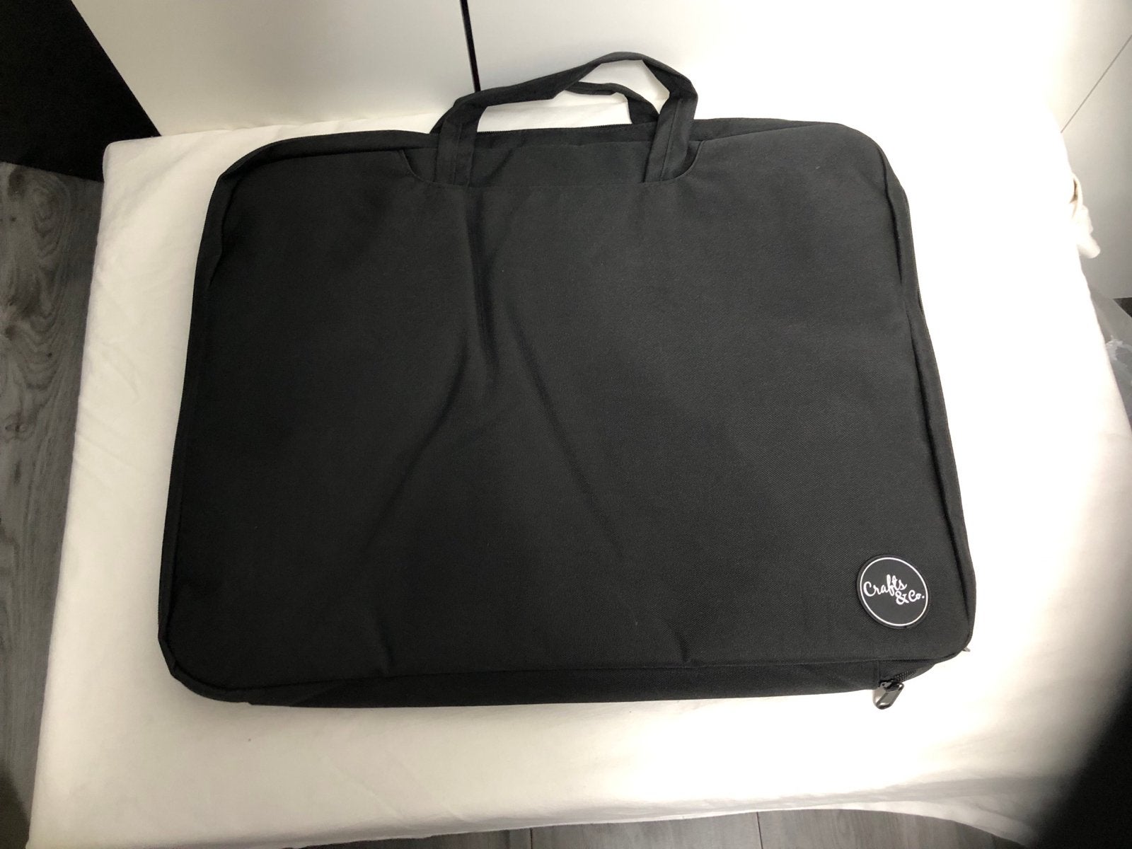 Zwarte Crafts & Co draagtas voor lichtpad A3, Ophalen of Verzenden, Zo goed als nieuw
