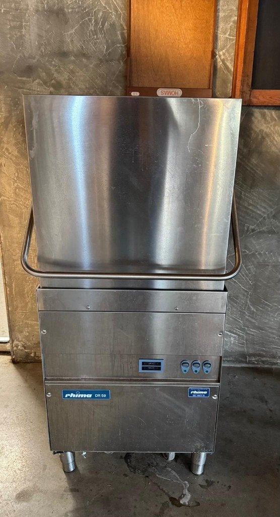 Rhima Vaatwasser DR59 met vaaswasmiddel en glasspoelmiddel, Witgoed en Apparatuur, Ophalen, Gebruikt, 22 liter of meer, Kort programma