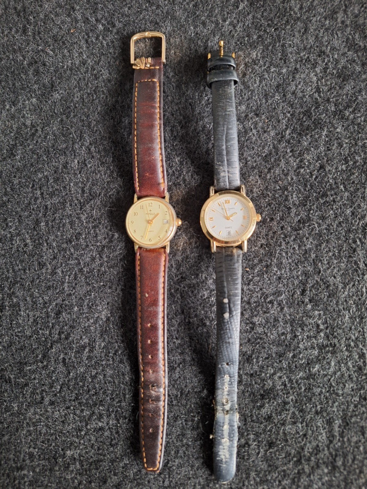 2 klassieke Dameshorloges, Overige merken, Overige materialen, Polshorloge, Ophalen of Verzenden
