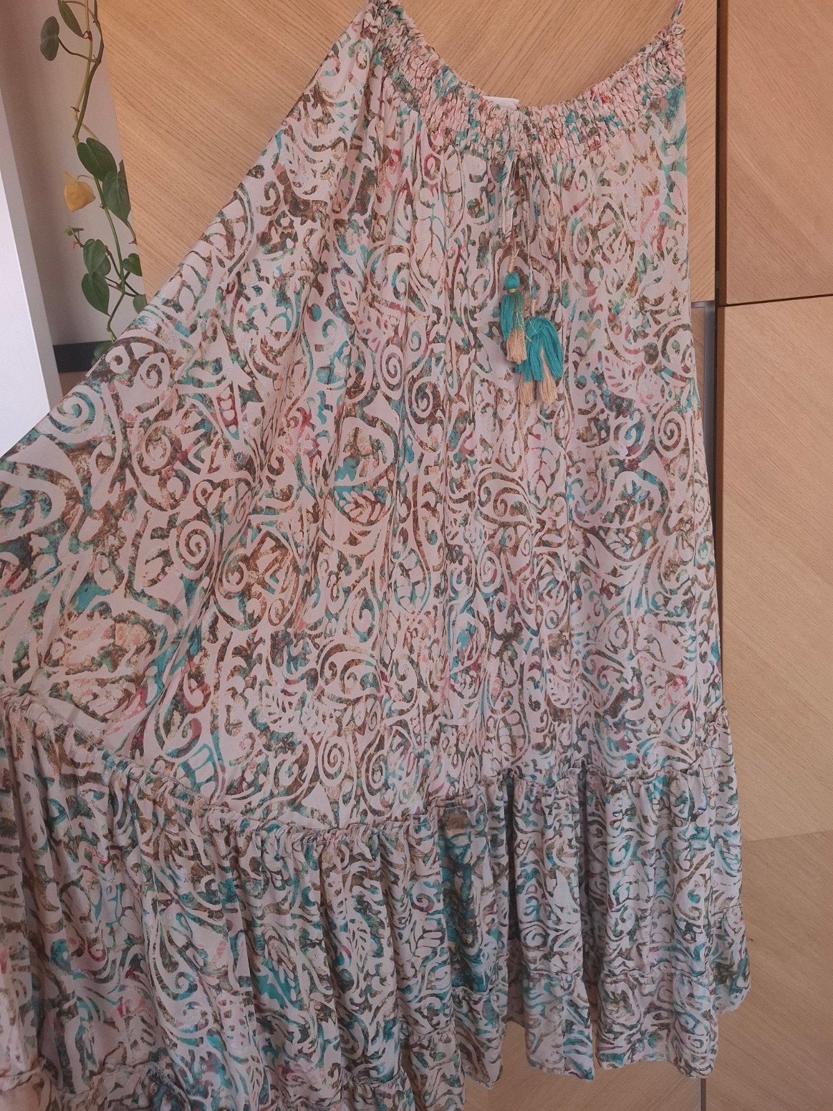Leuke Ibiza stijl rok, Meerkleurig, Maat 42/44 (L), Ophalen of Verzenden, Zo goed als nieuw