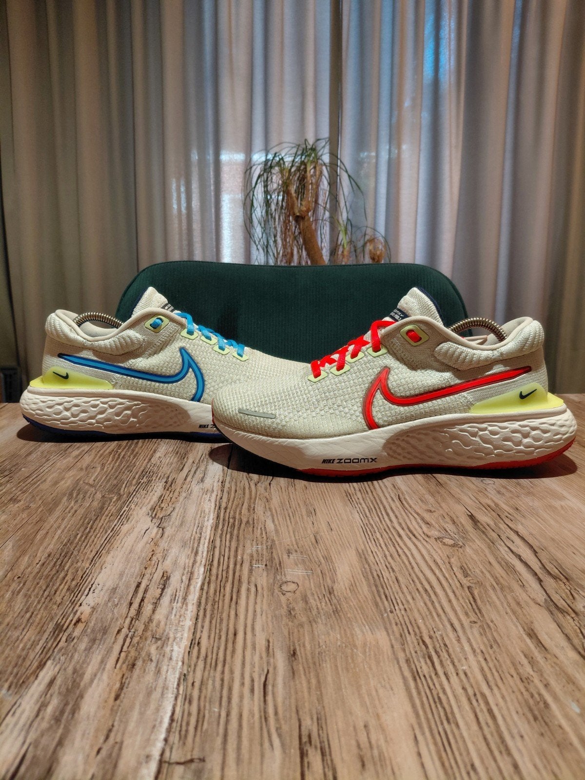 Nike Zoom X Invincible Run Flyknit 2 'Mismatch' Size 41, Beige, Nike, Ophalen of Verzenden, Sneakers of Gympen