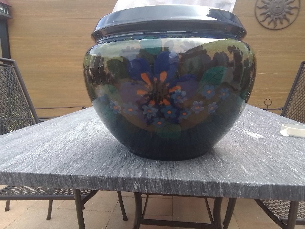 Antieke Cache pot . Plateel Arnhem, Antiek en Kunst, Ophalen
