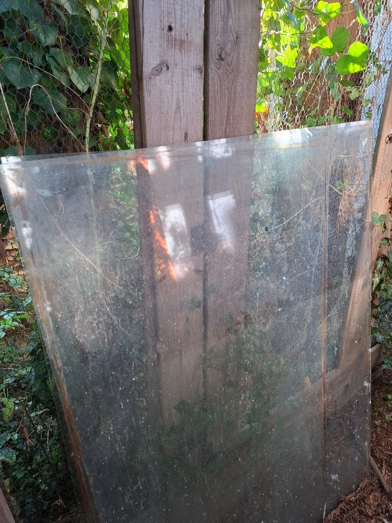 Glasplaten 4mm gratis., Ophalen, Gebruikt, 80 tot 120 cm, 120 tot 160 cm