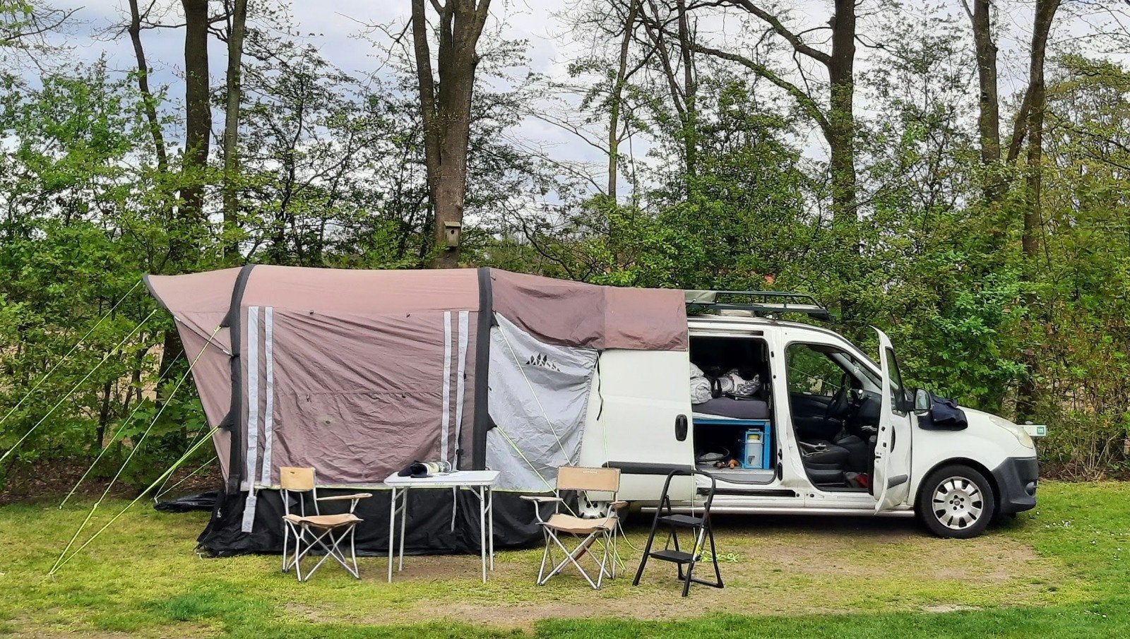 Buscamper. Volledig ingericht. Fiat Doblo 1.6 M-jet maxi., Buscamper of Camperbus, Fiat, Tot en met 2, 7 tot 12 maanden geleden