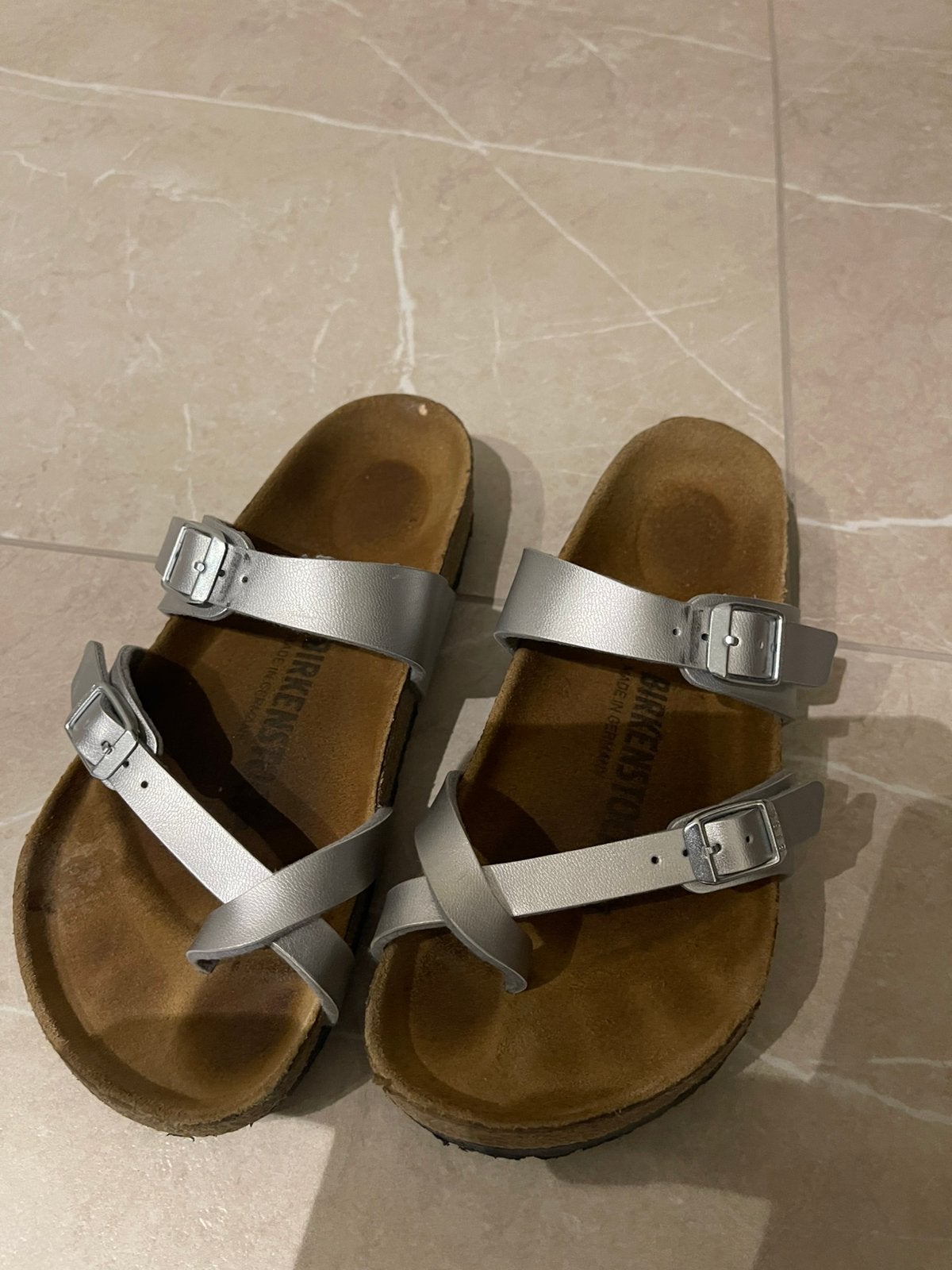 Birkenstock mast 35, Ophalen of Verzenden, Zo goed als nieuw, Jongen of Meisje