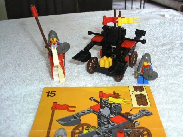 Lego Castle 6039 Twin Arm Launcher, Gebruikt, Lego, Ophalen of Verzenden, Castle