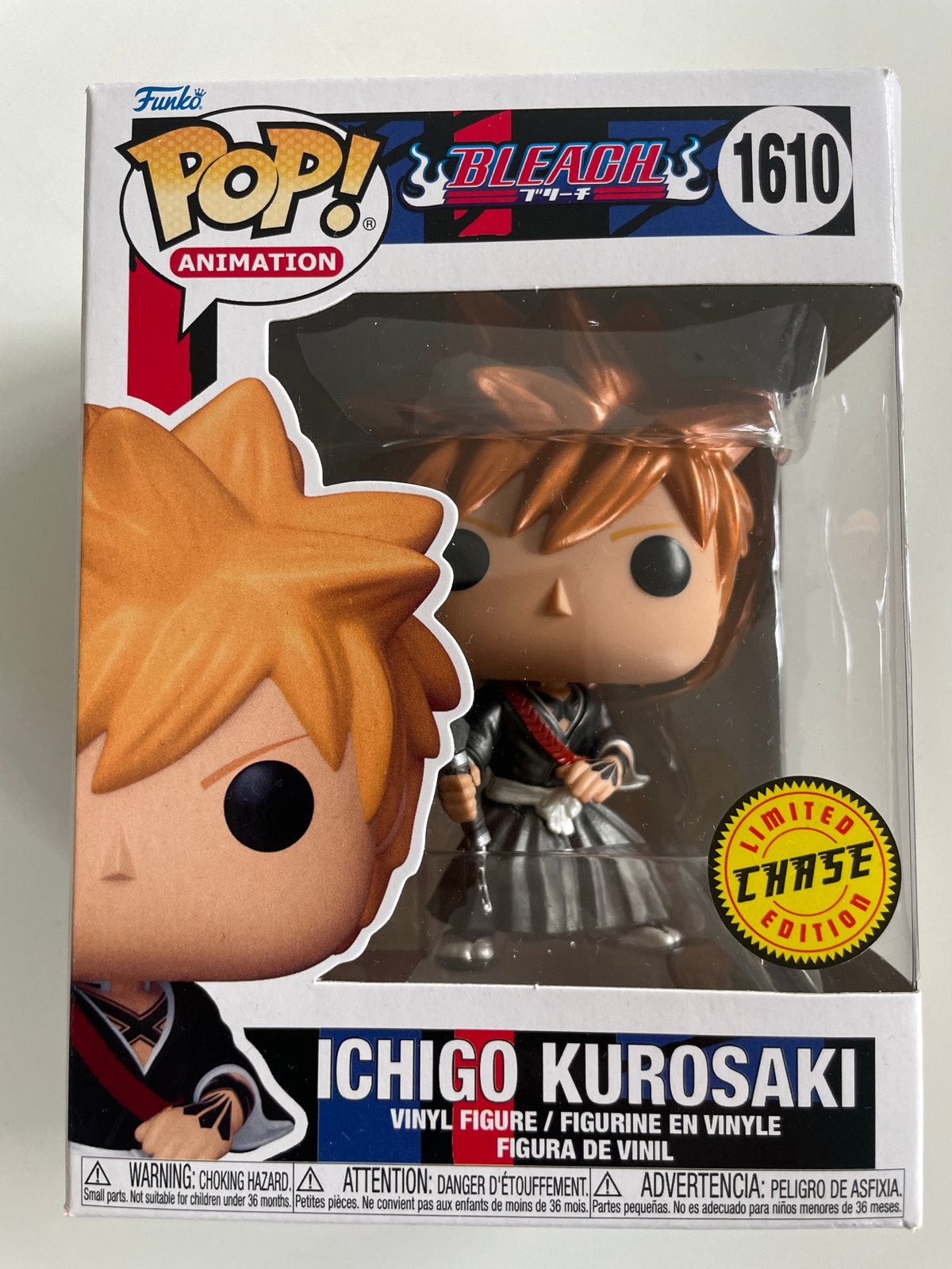 Funko Pop! Animation Bleach Ichigo Kurosaki Chase 1610, Kinderen en Baby's, Ophalen of Verzenden, Nieuw