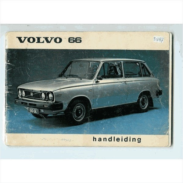 Volvo 66 Instructieboekje 1978 #1 Nederlands, Ophalen of Verzenden