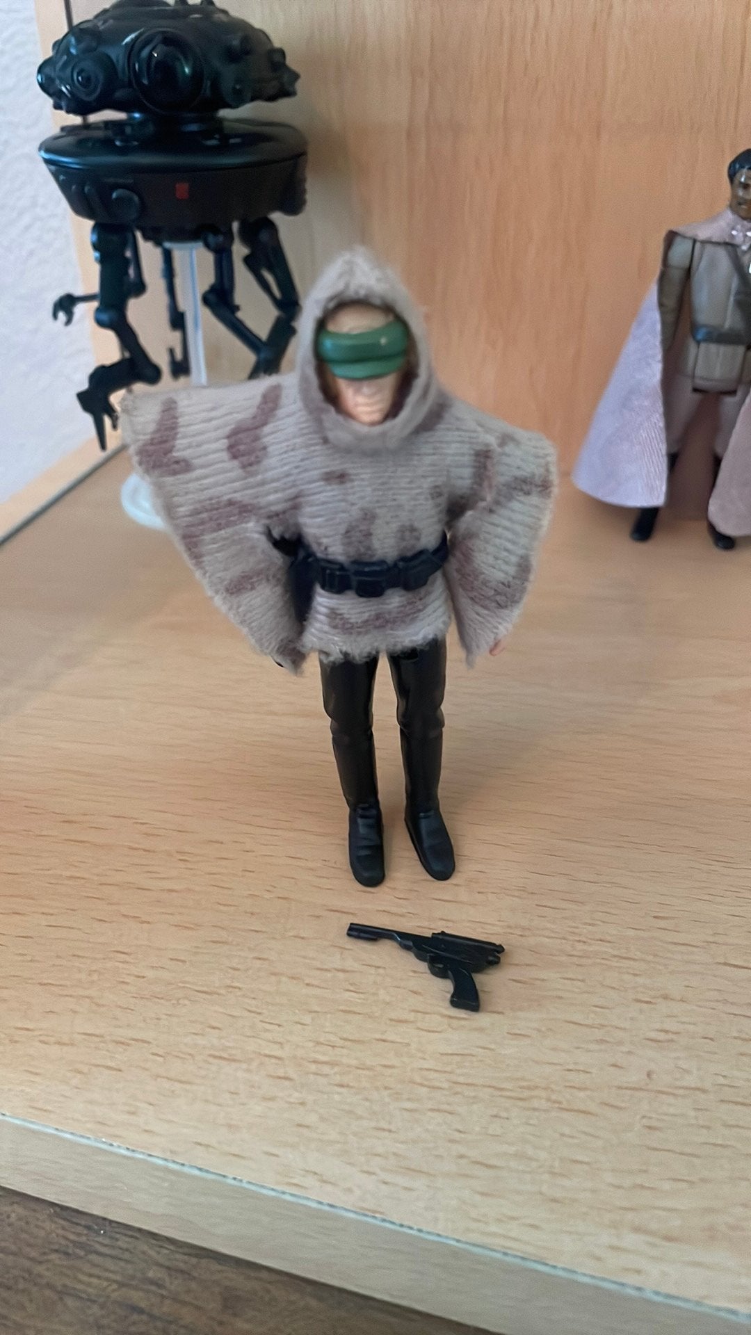 Star wars Luke Skywalker Poncho Last 17, Verzamelen, Ophalen of Verzenden, Zo goed als nieuw, Actiefiguurtje