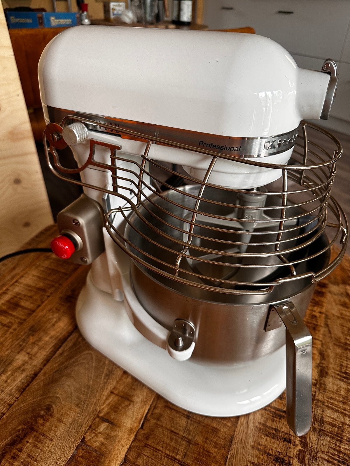KitchenAid Professional 5KSM7990 met accessoires, 4 liter of meer, Ophalen of Verzenden, Zo goed als nieuw, 3 snelheden of meer