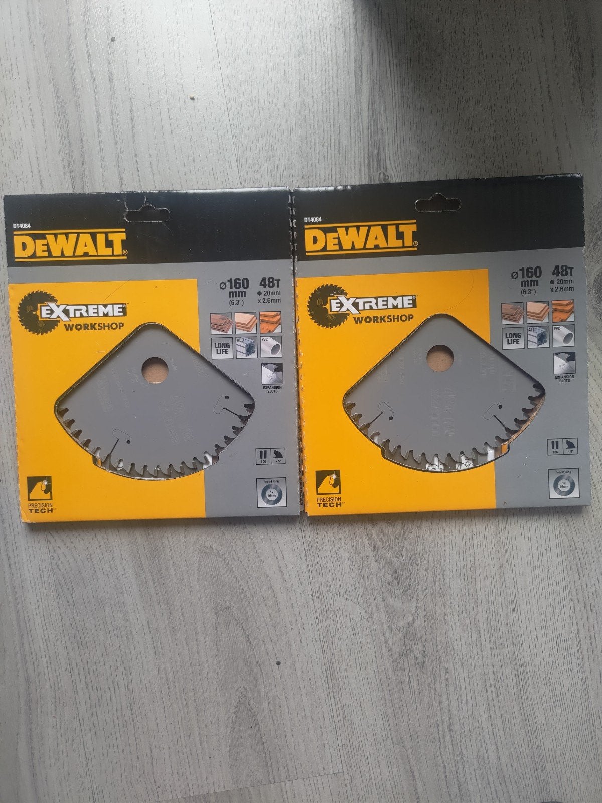 DeWalt Extreme Workshop Zaagbladen (2 stuks), Ophalen of Verzenden, Nieuw, Cirkelzaag, DeWalt