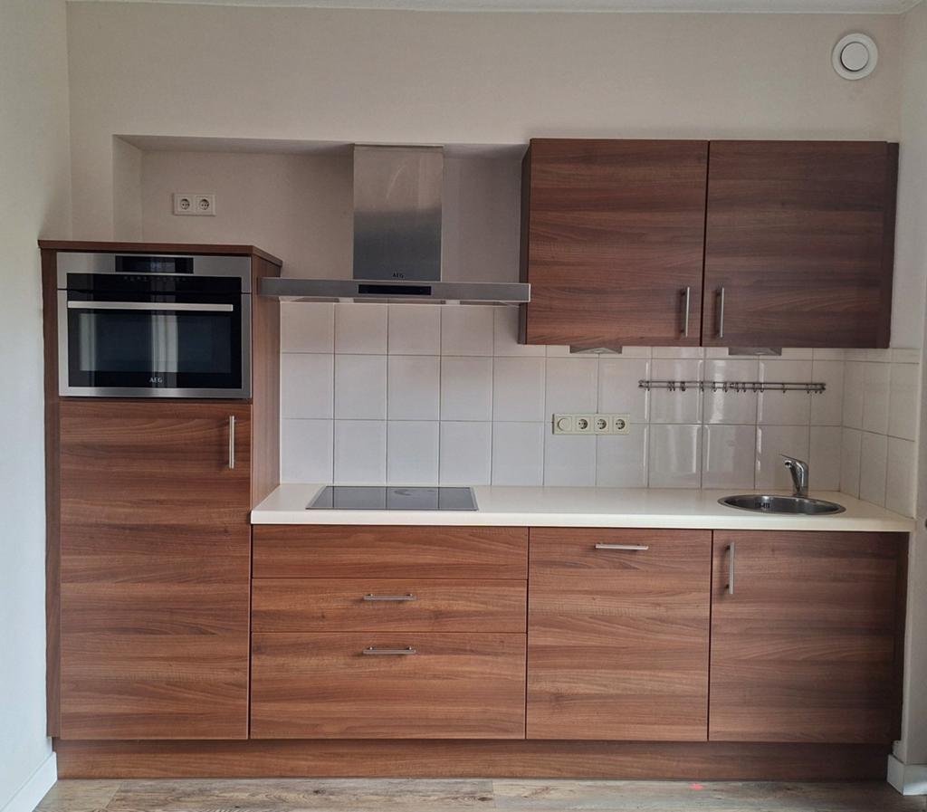 Keuken, Ophalen, Gebruikt, Bruin, Enkelwandige keuken