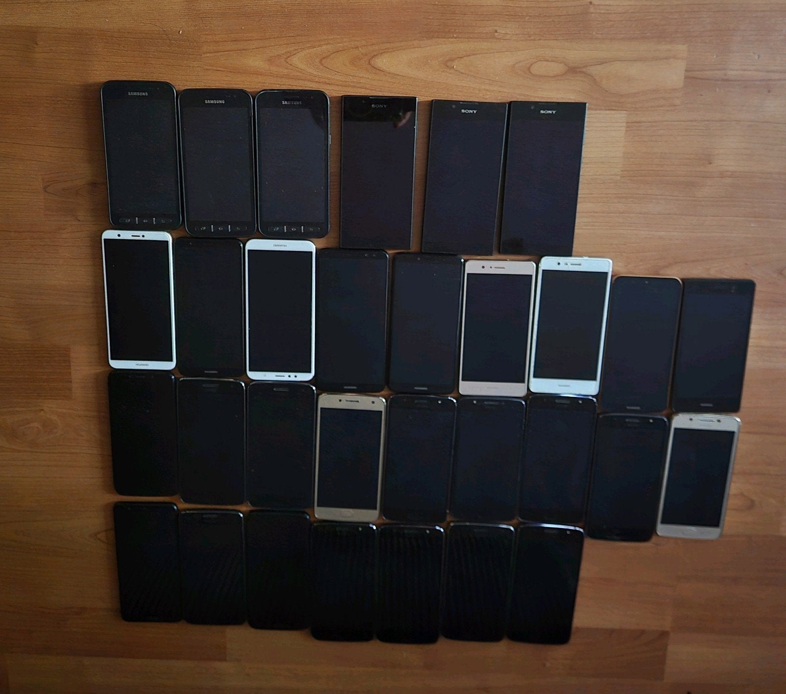 Partij android telefoons 30 stuks €20,- p/stk, Ophalen, Zwart, 64 GB