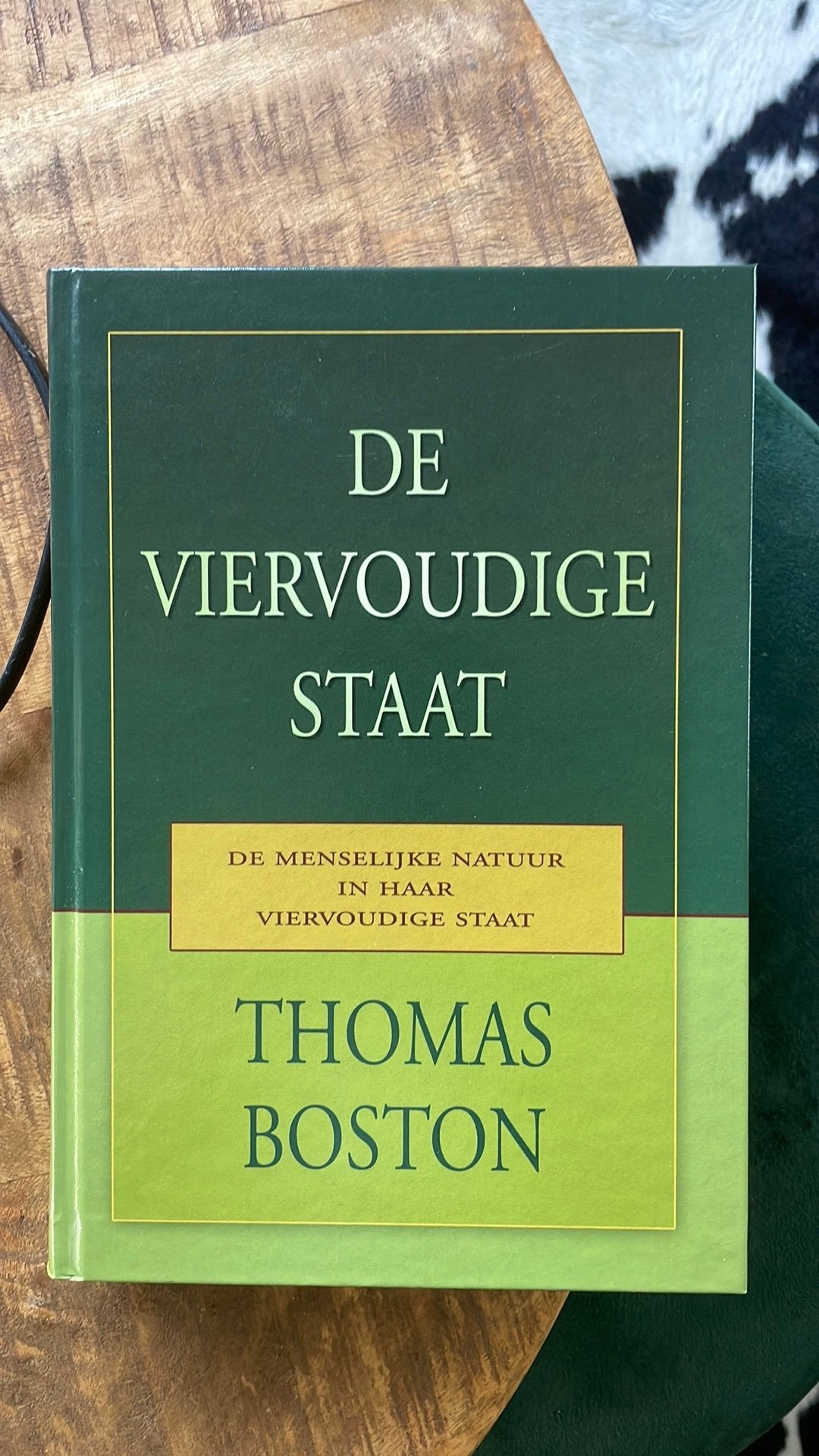 Thomas Boston - De viervoudige staat, Boeken, Ophalen of Verzenden, Nieuw, Thomas Boston