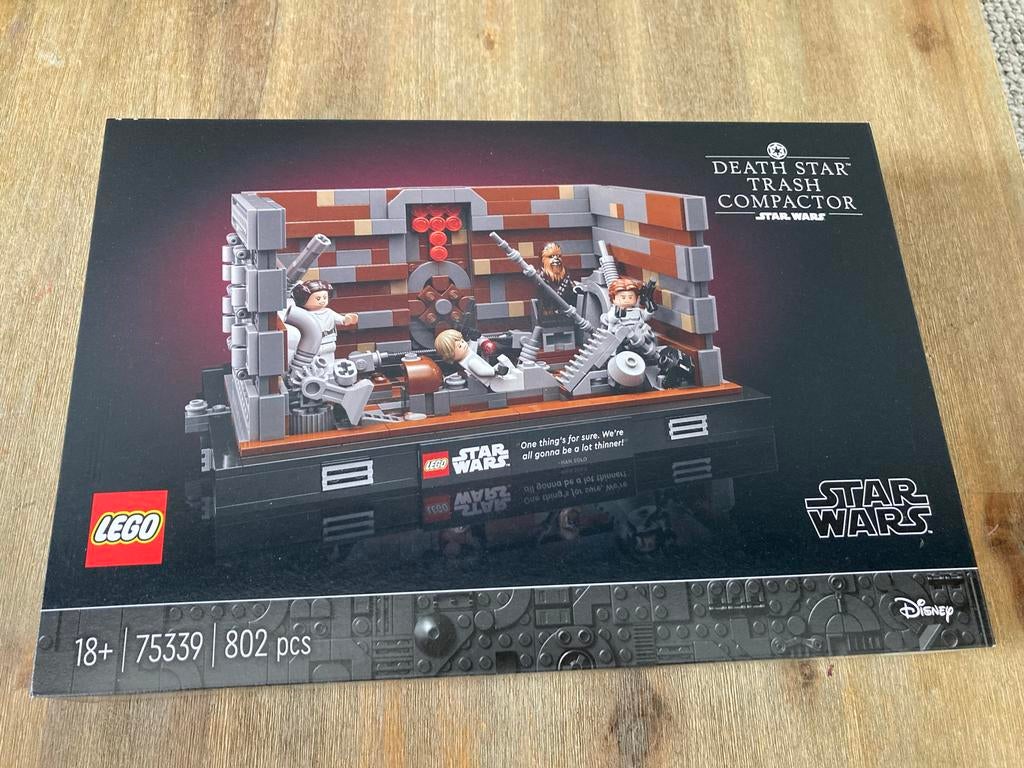 Lego Star Wars Death Star Trash Compactor 75339, Ophalen of Verzenden, Nieuw, Complete set, Lego